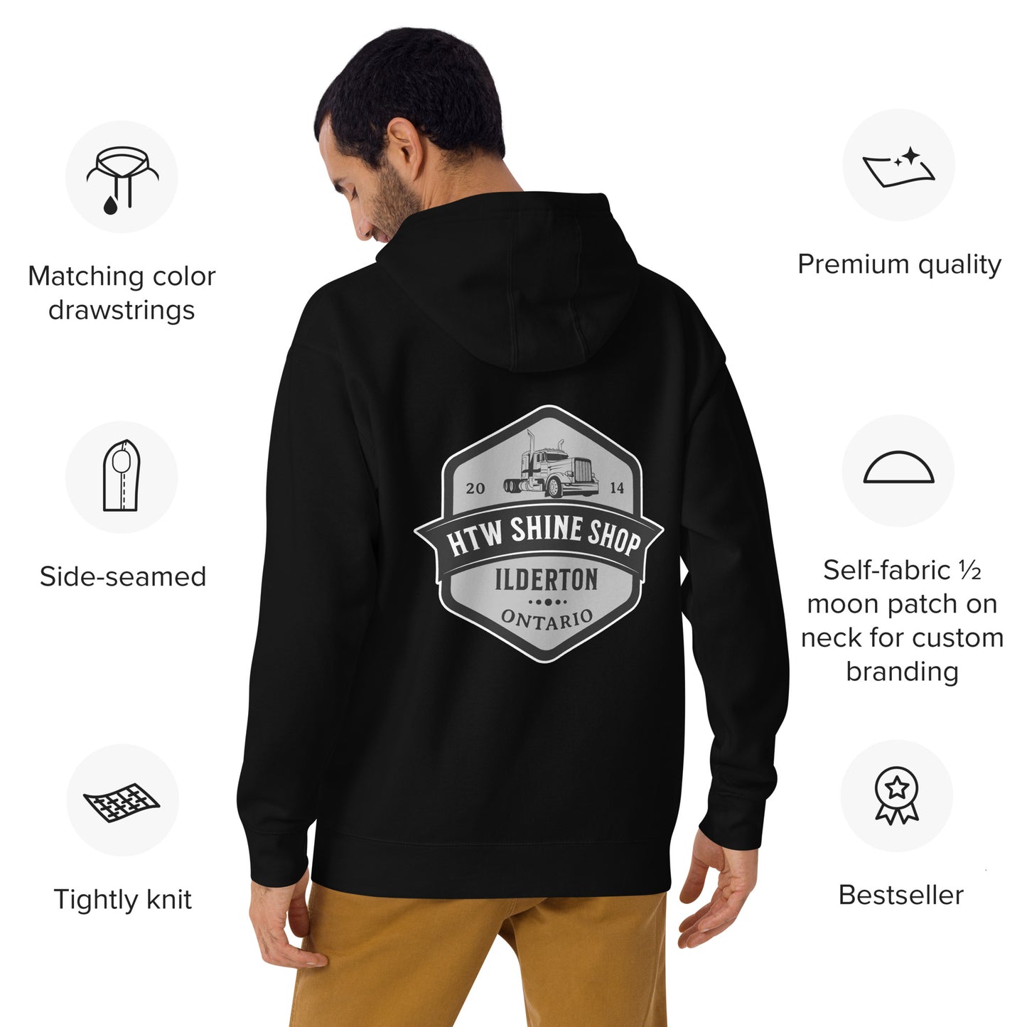 Peterbilt Banner Hoodie